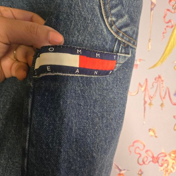 Navy tommy hilfiger baggy jeans - Picture 3 of 6